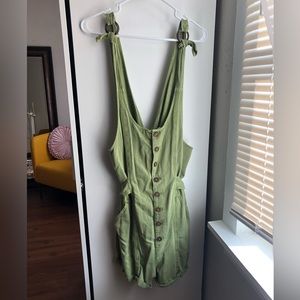 Free People light green romper